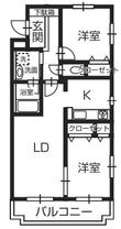 藤枝市青木1丁目の間取図