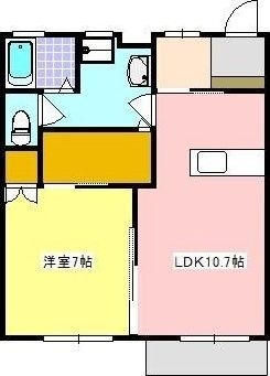 拡大写真:焼津市大栄町1丁目 2階202の間取り