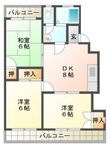 藤枝市青葉町2丁目の間取図