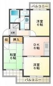 写真：焼津市三ケ名4階の間取図