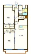 牧之原市細江の間取図