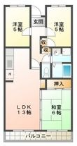 藤枝市堀之内1丁目の間取図