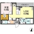 藤枝市田沼3丁目の間取図