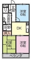 藤枝市駅前1丁目の間取図