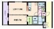 菊川市加茂の間取図