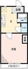 掛川市富部の間取図