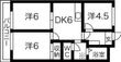 掛川市富部の間取図