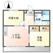 掛川市富部の間取図