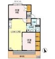袋井市豊沢の間取図