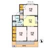 袋井市豊沢の間取図