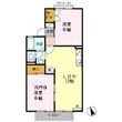 袋井市豊沢の間取図