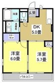 袋井市岡崎の間取図