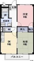 掛川市富部の間取図