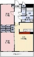 袋井市愛野南4丁目の間取図