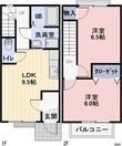 菊川市加茂の間取図