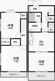 掛川市宮脇2丁目の間取図