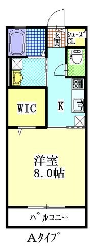拡大写真:袋井市浅岡 1階102の間取り