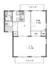 袋井市栄町の間取図