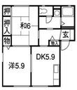 御前崎市池新田の間取図