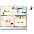 掛川市富部の間取図