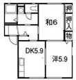 御前崎市池新田の間取図
