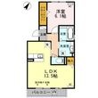 袋井市高尾の間取図