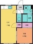 御前崎市白羽の間取図