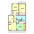 袋井市田町2丁目の間取図