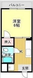 御前崎市池新田の間取図