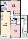 袋井市春岡１丁目の間取図