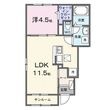 袋井市新池の間取図