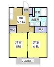 菊川市加茂の間取図