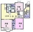 御前崎市白羽の間取図