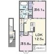袋井市横井の間取図
