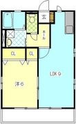 御前崎市池新田の間取図