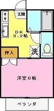 袋井市高尾の間取図