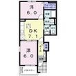 菊川市加茂の間取図