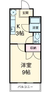 拡大写真:掛川市家代の里3丁目 3階132の間取り