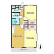 磐田市見付の間取図