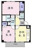 掛川市富部の間取図