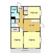 袋井市旭町２丁目の間取図