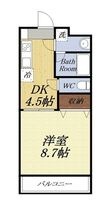 袋井市浅羽の間取図