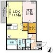 磐田市今之浦２丁目の間取図
