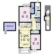 磐田市西貝塚の間取図