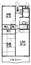 磐田市西貝塚の間取図