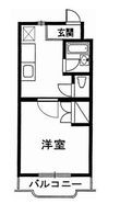 掛川市富部の間取図
