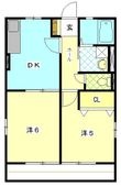 袋井市浅羽の間取図