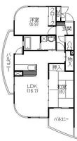 袋井市愛野南1丁目の間取図