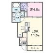 磐田市国府台の間取図