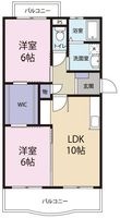 磐田市三ケ野台の間取図